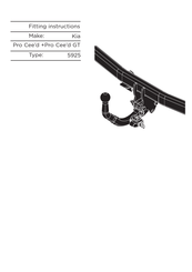 Thule 5925 Fitting Instructions Manual