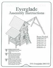 Backyard Discovery Everglade Assembly Instructions Manual