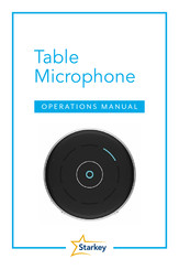 Starkey Table Microphone Operation Manual