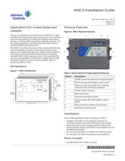 Johnson Controls NAE-S Installation Manual