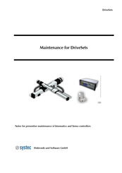 Systec DriveSets Maintenance Manual