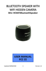 Mini Gadgets HCWiFiBluetoothSpeaker User Manual
