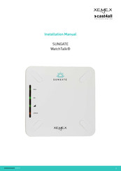 XEMEX SUNGATE WatchTalk Installation Manual