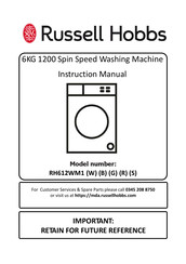 Russell Hobbs RH612WM1 Series Instruction Manual
