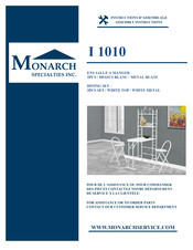 Monarch I 1010 Assembly Instructions Manual