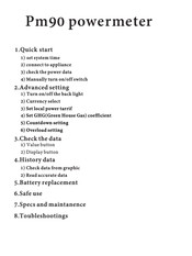 OKAYLIGHT PM90 Quick Start Manual