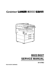 Ricoh B027 Service Manual