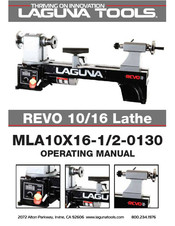 Laguna Tools REVO MLA10X16-1-0130 Operating Manual