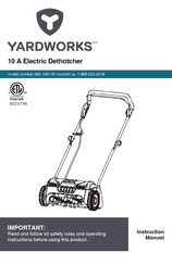 Yardworks 060-1901-6 Instruction Manual