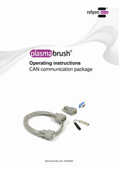 Relyon plasma Plasmabrush Operating Instructions Manual