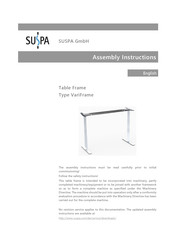 Suspa VariFrame Assembly Instructions Manual