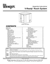 Wenger V-Ready Assembly Instructions Manual