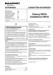 Bosch Blaupunkt Coburg CM 62 Fitting Instructions Manual