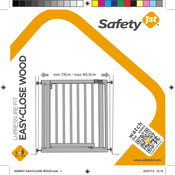 Safety 1st EASY-CLOSE WOOD Instructions Manual