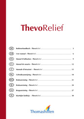 Thomashilfen ThevoRelief 100 User Manual