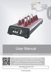 PCE Instruments PCE-MSR 410 User Manual