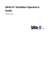 AutoMedx SAVe II+ Instructions For Use Manual