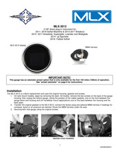 Dakota Digital MLX-3012 Manual