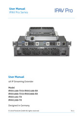 PureLink IPAV2100-RX User Manual