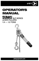 Jet SUMO SLP Series Operator's Manual