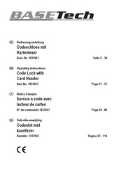 BASETech 1833947 Operating Instructions Manual