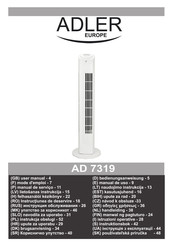 Adler AD 7319 User Manual