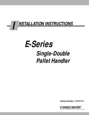 Cascade E Series Installation Instructions Manual