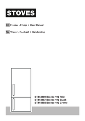 STOVES ST444989 Breeze 190 Red User Manual