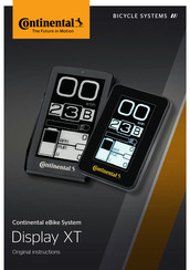 Continental Refrigerator XT 1.0 Original Instructions Manual