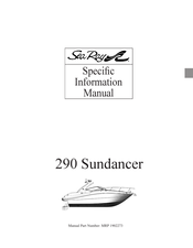 Sea Ray 290 Sundancer Specific Information Manual