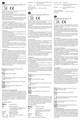 SEKUR BLITZ 10 Manual