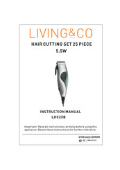 Living & Co LHC25B Instruction Manual