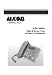ALcom AT9102 Instruction Manual