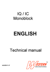 Western Airconditioning iCOOL 2.3 Technical Manual