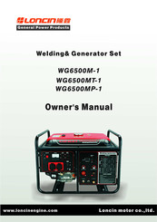 LONCIN WG6500MT-1 Owner's Manual
