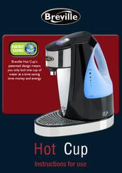 Breville Hot Cup Instructions For Use Manual