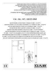 DAB PUMPS S4 Instruction For Installation And Maintenance