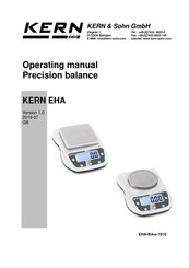 KERN EHA Series Operating Manual