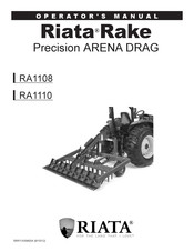 Riata Rake RA1108 Operator's Manual