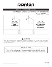 Porter 00175 Series Installation Instructions