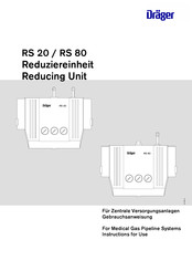 Dräger RS 20 Instructions For Use Manual