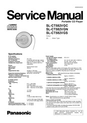 Panasonic SL-CT582VGN Service Manual