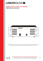 LINEAR SOUND LTS.A650L Operation Manual