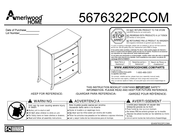 Ameriwood HOME 5676322PCOM Manual
