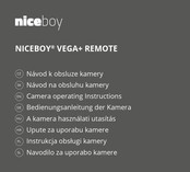 Niceboy VEGA+ REMOTE Operating Instructions Manual