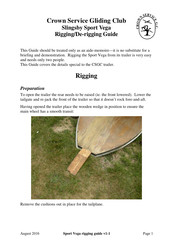 Slingsby Sport Vega Rigging Manual