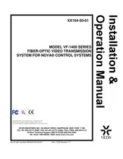 Vicon VF-1400 Series Installation & Operation Manual