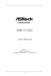 ASROCK IMB-V1000 User Manual