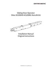 Entrematic Ditec KS200HD Installation Manual