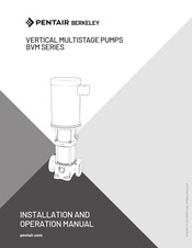 Pentair Berkeley BVM20-4 Installation And Operation Manual